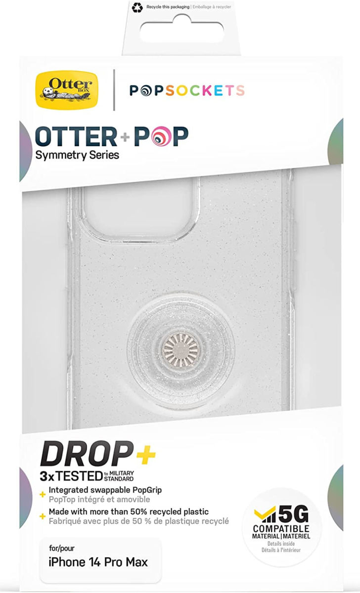 OtterBox Otter + Pop Symmetry Apple iPhone 14 Pro Max Hoesje Glitter afbeelding 7