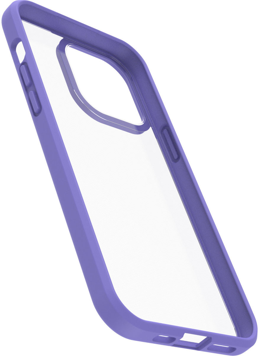 OtterBox React iPhone 14 Pro Max Hoesje Back Cover Transparant Paars afbeelding 9