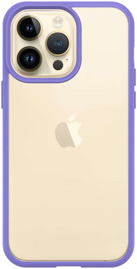 OtterBox React iPhone 14 Pro Max Hoesje Back Cover Transparant Paars afbeelding 6