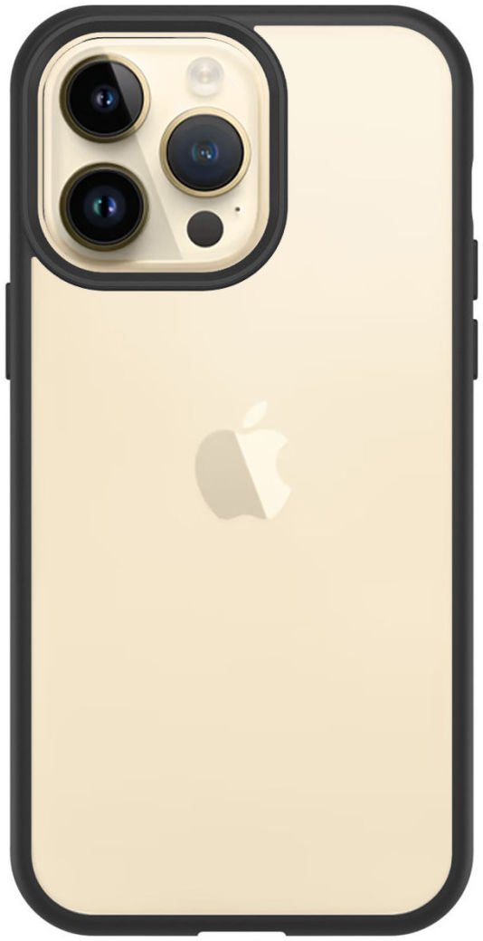 OtterBox React iPhone 14 Pro Max Hoesje Back Cover Transparant Zwart afbeelding 6