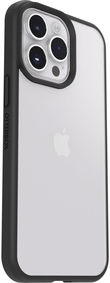OtterBox React iPhone 14 Pro Max Hoesje Back Cover Transparant Zwart afbeelding 4
