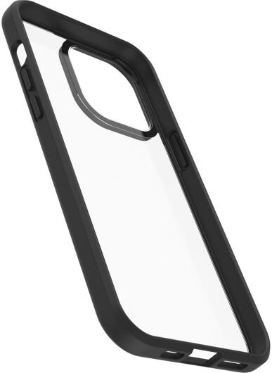 OtterBox React iPhone 14 Pro Max Hoesje Back Cover Transparant Zwart afbeelding 9