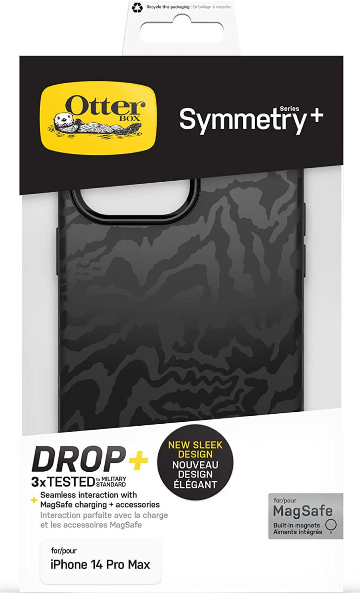 OtterBox Symmetry+ Apple iPhone 14 Pro Max Hoesje MagSafe Black afbeelding 5