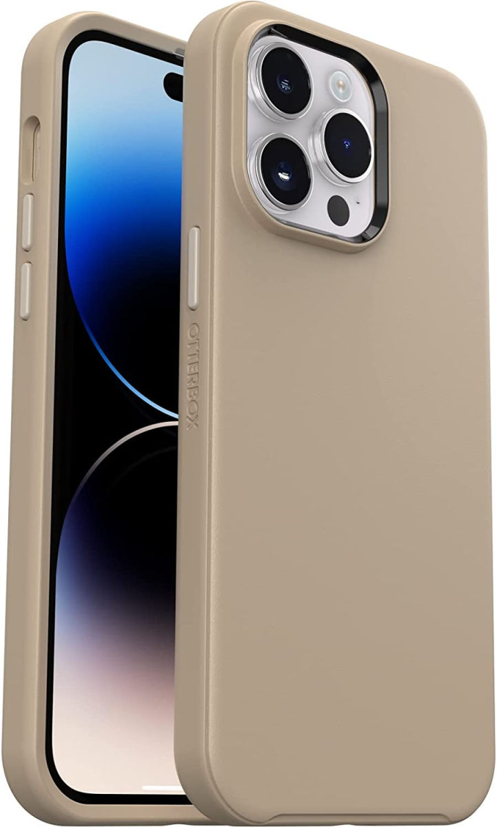 OtterBox Symmetry+ Apple iPhone 14 Pro Max Hoesje MagSafe Beige afbeelding 1