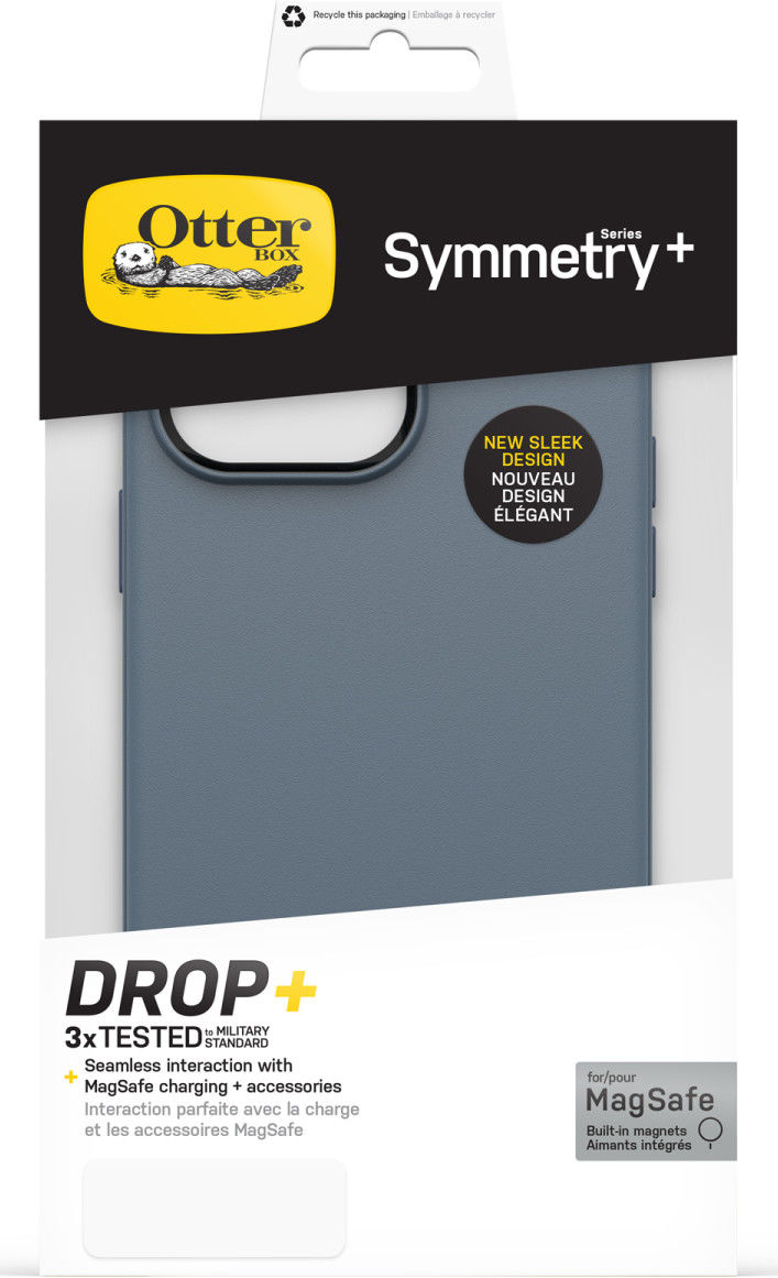 OtterBox Symmetry+ Apple iPhone 14 Pro Max Hoesje MagSafe Blauw afbeelding 6
