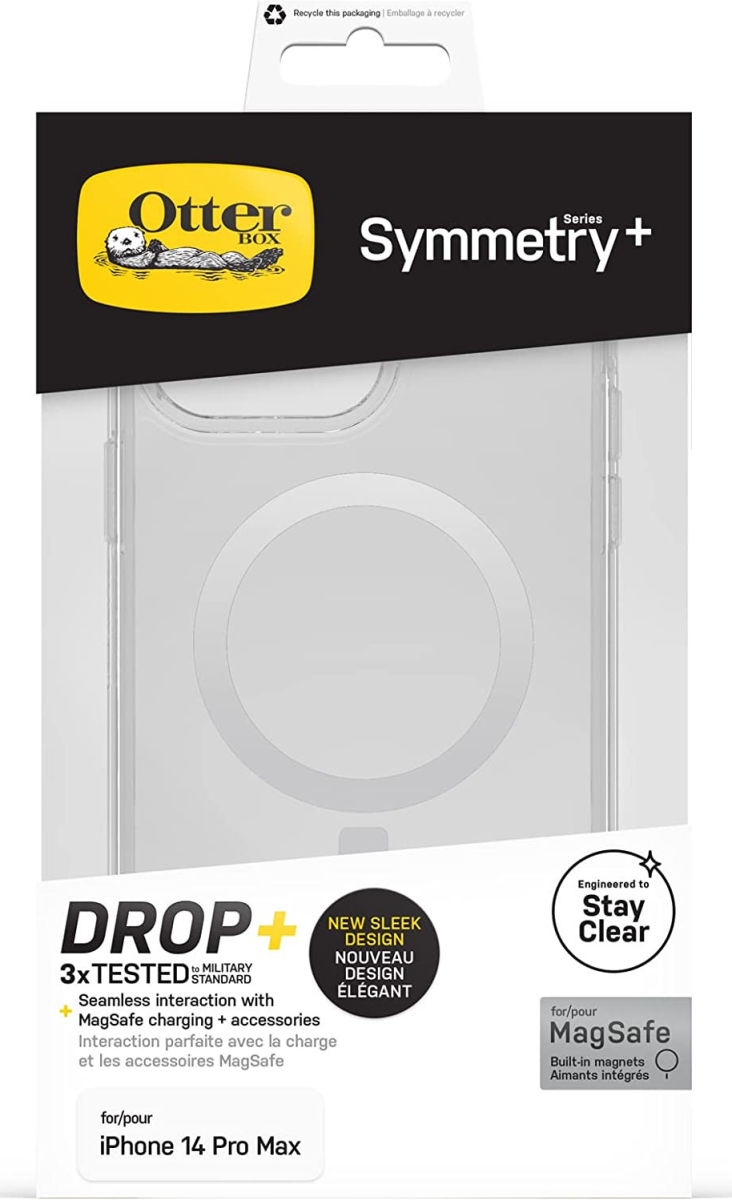 OtterBox Symmetry+ Apple iPhone 14 Pro Max Hoesje MagSafe Transparant afbeelding 5