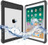 Apple iPad 9.7 (2017/2018) Hoes Waterdicht Full Protect Cover Zwart afbeelding 1