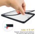 Apple iPad 9.7 (2017/2018) Hoes Waterdicht Full Protect Cover Zwart afbeelding 6