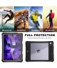 Apple iPad Air 2020/2022 Hoes Waterdicht Full Protect Cover IP68 Zwart