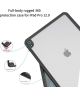 Apple iPad Pro 12.9 2018 Hoes Waterdicht Full Protect Cover IP68 Zwart