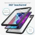 Apple iPad Pro 12.9 2020 Hoes Waterdicht Full Protect Cover IP68 Zwart afbeelding 3