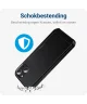 Apple iPhone 14 Hoesje met Kaart Houder Back Cover Zwart