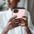 Apple iPhone 14 Hoesje met Kaart Houder Back Cover Roze Goud afbeelding 13