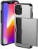 Apple iPhone 14 Hoesje met Kaart Houder Back Cover Grijs afbeelding 2
