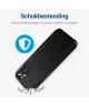 Apple iPhone 14 Pro Hoesje met Kaart Houder Back Cover Zwart