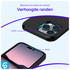 Apple iPhone 14 Pro Hoesje met Kaart Houder Back Cover Zwart afbeelding 6