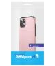 Apple iPhone 14 Plus Hoesje met Kaart Houder Back Cover Roze Goud