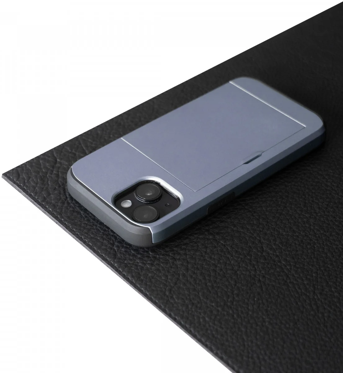 Apple iPhone 14 Plus Hoesje met Kaart Houder Back Cover Blauw afbeelding 14