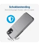 Apple iPhone 14 Plus Hoesje met Kaart Houder Back Cover Grijs