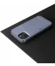 Apple iPhone 14 Pro Max Hoesje met Kaart Houder Back Cover Blauw