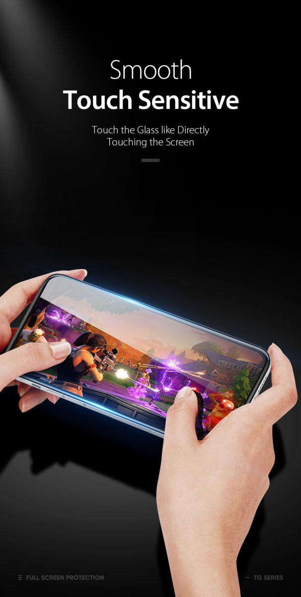 Dux Ducis Apple iPhone 14 Pro Screen Protector 9H Tempered Glass afbeelding 4