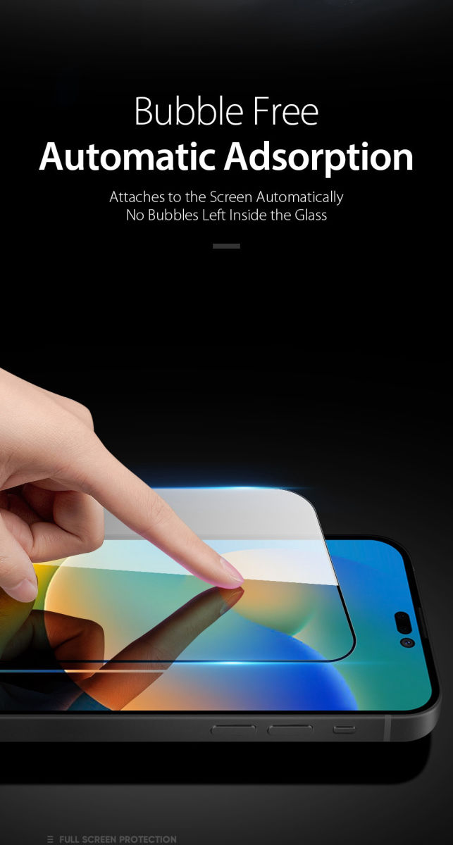 Dux Ducis Apple iPhone 14 Pro Screen Protector 9H Tempered Glass afbeelding 5