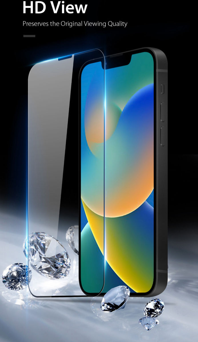 Dux Ducis Apple iPhone 14 Plus Screen Protector 9H Tempered Glass afbeelding 7
