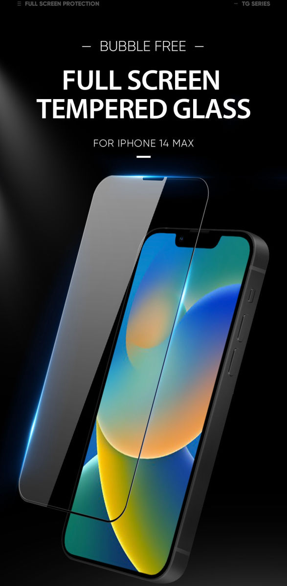 Dux Ducis Apple iPhone 14 Plus Screen Protector 9H Tempered Glass afbeelding 8