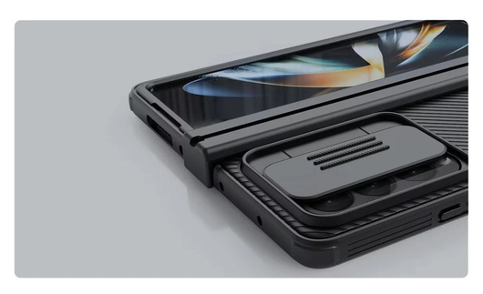 Nillkin CamShield Samsung Galaxy Z Fold 4 Hoesje Camera Slider Zwart afbeelding 10