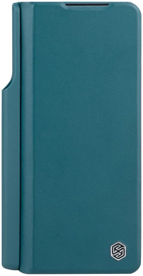 Nillkin Qin Pro Samsung Galaxy Z Fold 4 Hoesje met Camera Slider Groen afbeelding 10