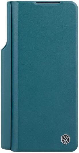 Nillkin Qin Pro Samsung Galaxy Z Fold 4 Hoesje met Camera Slider Groen afbeelding 10