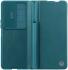 Nillkin Qin Pro Samsung Galaxy Z Fold 4 Hoesje met Camera Slider Groen afbeelding 3