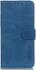 KHAZNEH Apple iPhone 14 Pro Hoesje Retro Wallet Book Case Blauw afbeelding 6