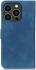 KHAZNEH Apple iPhone 14 Pro Hoesje Retro Wallet Book Case Blauw afbeelding 7