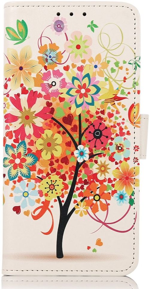 Apple iPhone 14 Pro Max Hoesje Portemonnee Book Case Flower Print afbeelding 1