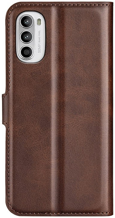Motorola Moto G52 / G82 Hoesje Vintage Wallet Book Case Bruin afbeelding 3