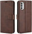 Motorola Moto G52 / G82 Hoesje Vintage Wallet Book Case Bruin afbeelding 4