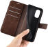 Motorola Moto G52 / G82 Hoesje Vintage Wallet Book Case Bruin afbeelding 5