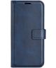 Motorola Moto G52 / G82 Hoesje Vintage Wallet Book Case Blauw