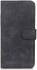 KHAZNEH Motorola Edge 30 Hoesje Retro Wallet Book Case Kunstleer Zwart afbeelding 6
