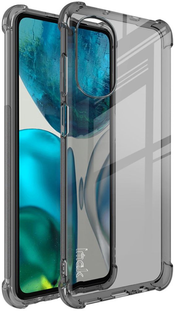 IMAK Motorola Moto G52 / G82 Hoesje + Screen Protector Zwart afbeelding 1