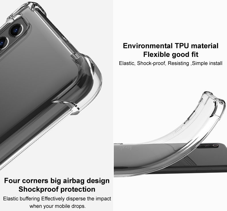 IMAK Motorola Moto G52 / G82 Hoesje + Screen Protector Transparant afbeelding 10