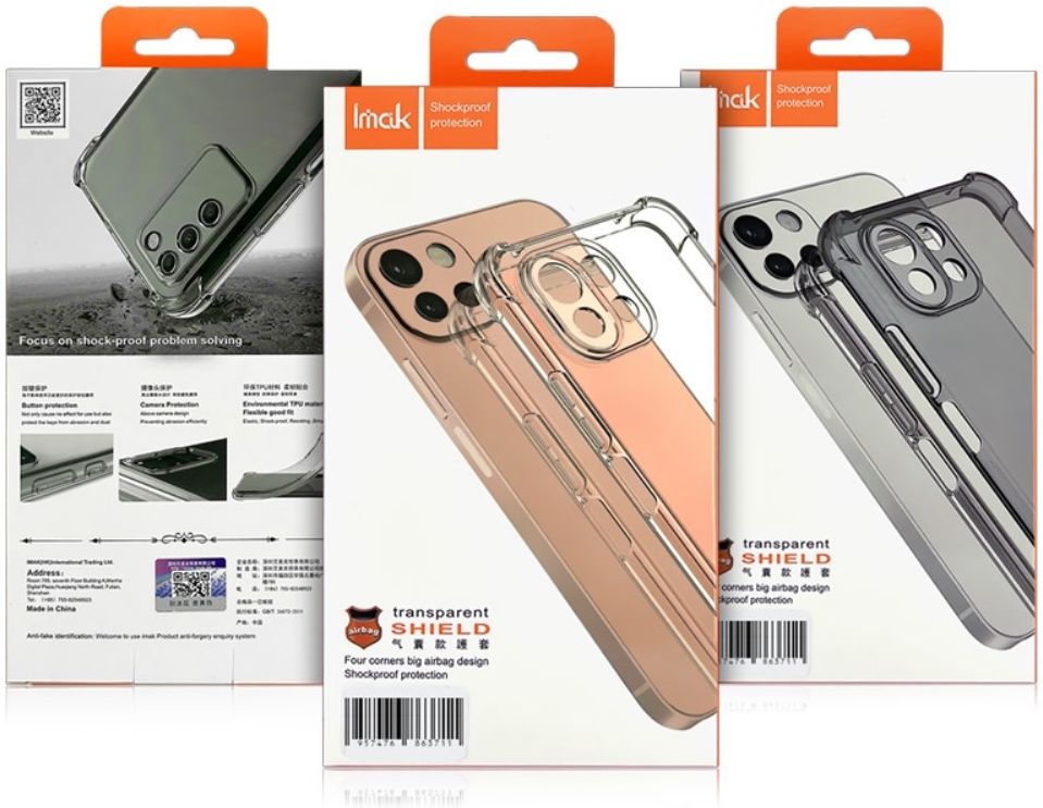 IMAK Google Pixel 6A Hoesje + Screen Protector Zwart afbeelding 9