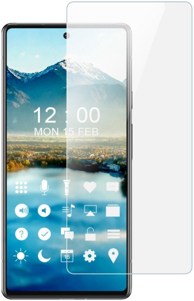 IMAK Google Pixel 6a Screen Protector TPU Display Folie Full Cover afbeelding 1