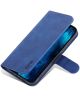 AZNS Apple iPhone 14 Pro Max Hoesje Wallet Book Case Kunstleer Blauw