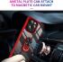 Apple iPhone 14 Pro Max Hoesje Hybride Kickstand Back Case Zwart afbeelding 6