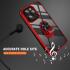 Apple iPhone 14 Pro Max Hoesje Hybride Kickstand Back Case Zwart afbeelding 7
