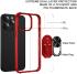 Apple iPhone 14 Pro Max Hoesje Hybride Kickstand Back Case Zwart afbeelding 9