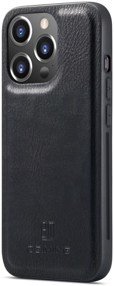 DG Ming iPhone 14 Pro Max Hoesje 2-in-1 Book Case en Back Cover Zwart afbeelding 10