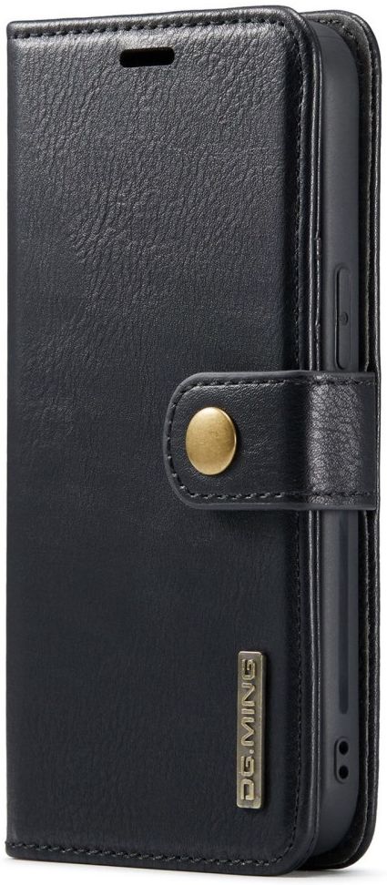 DG Ming iPhone 14 Pro Max Hoesje 2-in-1 Book Case en Back Cover Zwart afbeelding 11